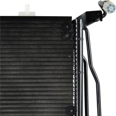 Rareelectrical - A/C Condenser Compatible With 1998 1999 2000 Mercedes-Benz C230 Kompressor 2.3L L4 C280 2.8L V6 W202 - Image 3