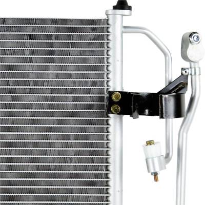 Rareelectrical - A/C Condenser Compatible With 1999 2000 2001 2002 Daewoo Lanos 1.6L L4 Dohc S Se Sport Sedan - Image 3