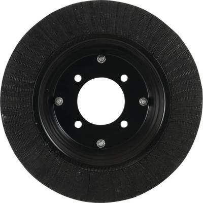 Rareelectrical - Tail Wheel No-Flat Laminated 4X8 Tire Compatible With Bush Hog 104 105 109 126 205 255 1050 1109 - Image 2