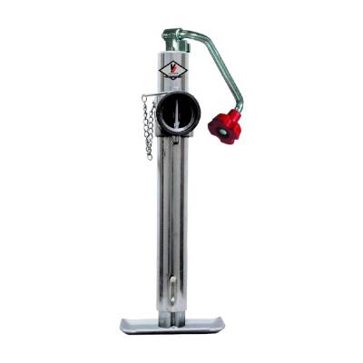 Implement Jack Compatible With Farm Equipment Utility Flatbed Cargo Trailers Weld-On Collar Pipe