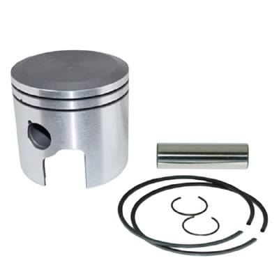 Outboard Piston Kit .020 Over Compatible With 1976-1978 Johnson/Evinrude 55Hp 2-Cyl Loop Charge
