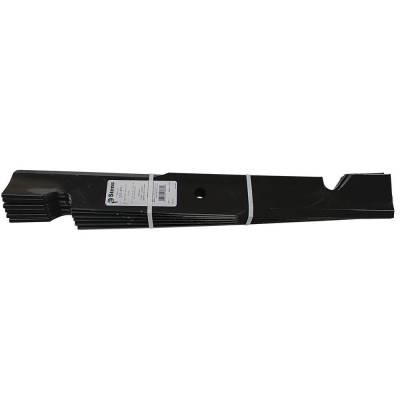 Heavy Duty 21 Inch Notched Air-Lift Blade 6 Pack Compatible With 61 Inch Deck Zero-Turn Mowers 5/8