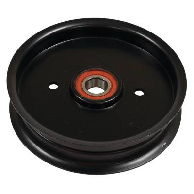 Heavy Duty Flat Idler Pulley Compatible With Exmark Hustler John Deere Toro Commercial Walk Behind