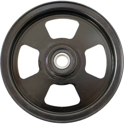 Rareelectrical - Heavy Duty Flat Idler Pulley Compatible With Toro 74141 74143 74145 74463 74470 74471 74472 74480 - Image 3