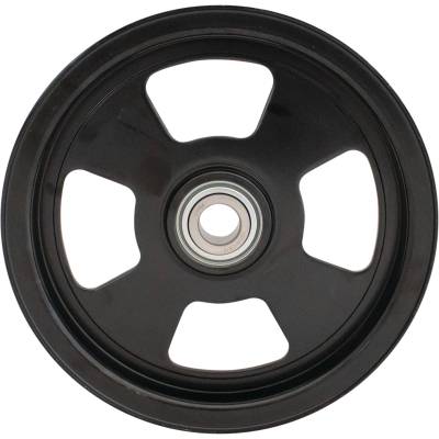 Rareelectrical - Heavy Duty Flat Idler Pulley Compatible With Hustler 936278 936286 936302 936310 936328 936625 - Image 3
