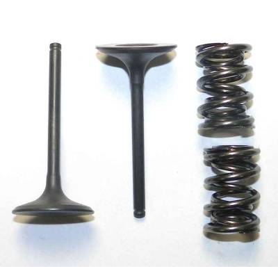 Intake Valve Compatible With 2009-2018 Kawasaki Kx450f 449Cc 4-Stroke Dohc Liquid-Cooled Ti To Steel