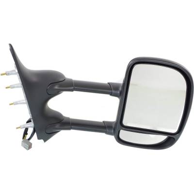 New Right Mirror Compatible With Ford E-150 E-250 Xlt Xl Base Standard Extended Passenger Cargo Van