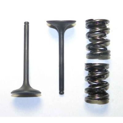 Exhaust Valve Compatible With 2009-2018 Kawasaki Kx450f 449Cc 4-Stroke Dohc Liquid-Cooled Ti To
