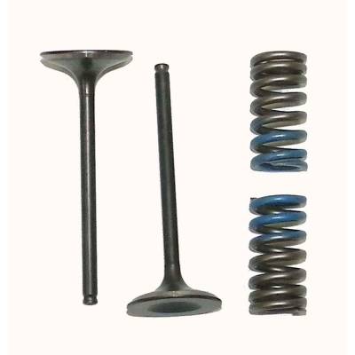 Intake Valve Compatible With 2008-2009 Honda Crf250r 249Cc 4-Stroke Dohc Liquid-Cooled Ti To Steel