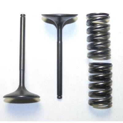 Intake Valve Compatible With 2002-2008 Honda Crf450r Steel Conversion Kit Manufacturer 21-4N Chrome