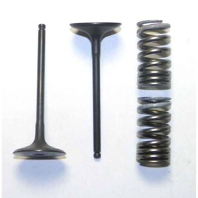 Intake Valve Compatible With 2007-2025 Suzuki Rm-Z250 249Cc 4-Stroke Dohc Liquid-Cooled Ti To Steel