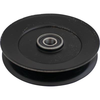 Rareelectrical - Heavy Duty V-Idler Pulley Compatible With Exmark Lazer Z Xs Lxs25kd605 Lxs25kd665 Lxs25kd725 - Image 2