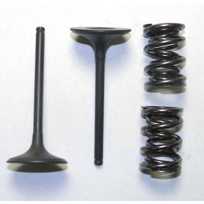 Intake Valve Compatible With 2006-2008 Kawasaki Kx450f 449Cc 4-Stroke Dohc Liquid-Cooled Ti To Steel