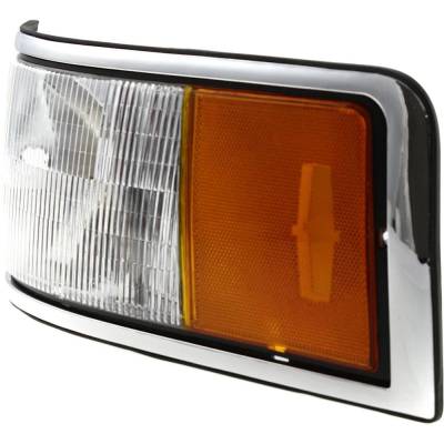 Rareelectrical - Left Corner Light Compatible With 1990-1994 Lincoln Town Car Touring Edition 5.0L (90) Tournament - Image 2