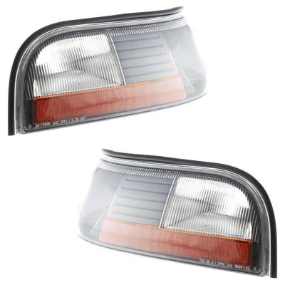 Rareelectrical - Pair Of Corner Lights Compatible With 2003-2004 Mercury Marauder Base 4.6L (03-04) Intech Halogen - Image 3