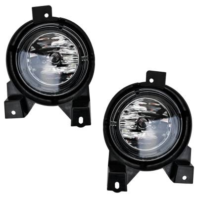 Rareelectrical - Pair Of Front Fog Lights Compatible With 2002-2005 Mercury Mountaineer Base 4.6L (02-04) Convenience - Image 2