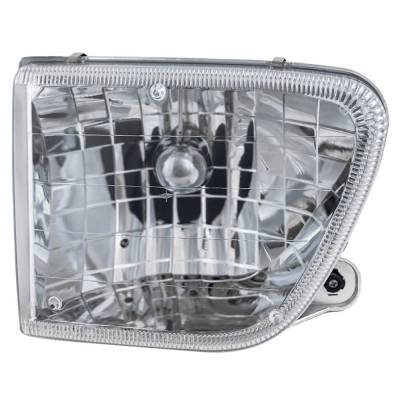 Headlight Compatible With 1998-2001 Mercury Mountaineer Right Passenger Side Replaces F87z13008af