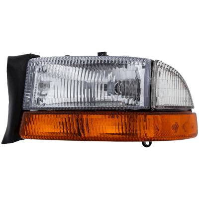 Rareelectrical - Headlight Compatible With 1997-1998 Dodge Dakota Durango 2.5L 3.9L I4 Left Driver Side 175Hp - Image 2