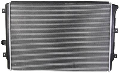 Rareelectrical - New Radiator Assembly Compatible With Volkswagen 06-09 Eos Gti Jetta Passat 2.0L L4 1984Cc 7635 3159 - Image 2
