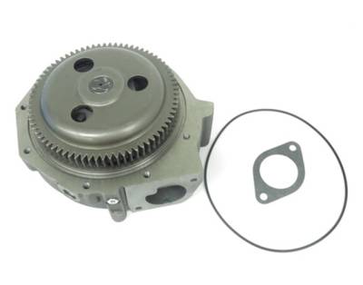 Rareelectrical - New Heavy Duty Water Pump Compatible With Caterpillar Dump Truck 735 740 3145155 2243229 - Image 2