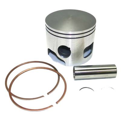 Port & Starboard Outboard Piston Kit Standard Compatible With 1988-2004 Evinrude Johnson 120-300Hp