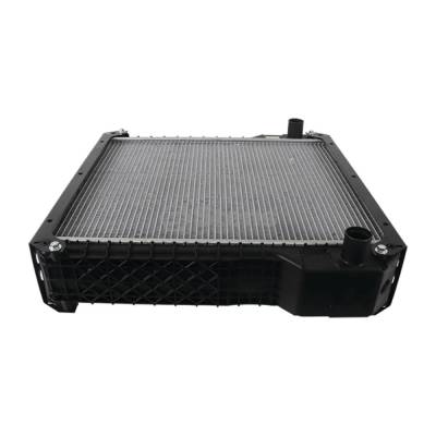 Rareelectrical - Radiator Assembly 4 Row Copper Brass Compatible With Jcb 3Cx 4Cx 214E Backhoe Loader 506C 520 526 - Image 4