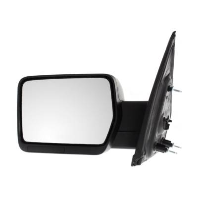 Rareelectrical - Direct Fit Left Driver Side Door Mirror Compatible With 2009-2010 Ford F-150 Power Manual Folding - Image 2