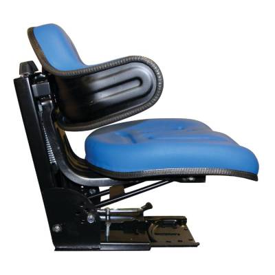Rareelectrical - Economy Blue Suspension Seat Compatible With 2000 Ford 2810 2910 3610 4110 5600 6600 7000 7600 New - Image 2