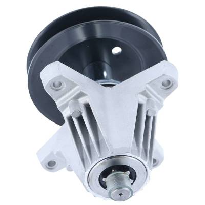 Rareelectrical - 50 Inch Deck Spindle Assembly With Pulley Compatible With Xt1-Gt50 Zt1-50 Zt2-50 Rzt-L50 Rzt-S50 - Image 2