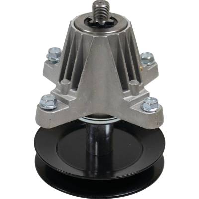 Rareelectrical - Spindle Assembly With Pulley Compatible With Zt1-50 Zt2-50 Fab Rzt-Lx50 Rzt-Sx50 50 Inch Deck Zero - Image 1
