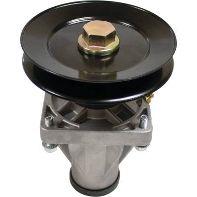 Rareelectrical - Mower Deck Spindle Assembly With Pulley Compatible With Z-Force L54 Lx54 Sz54 Sx54 S54 Lz54 Z8400 54 - Image 2