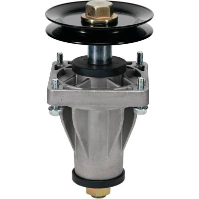 Rareelectrical - Spindle Assembly With Pulley Compatible With Z8200 Z-Force L48 S48 Sz48 Lx48 Sx48 Lz48 48 Inch Deck - Image 2