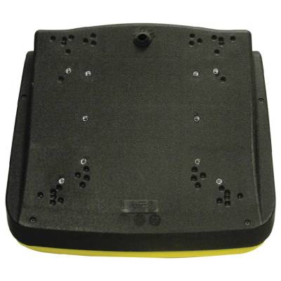 Rareelectrical - Economy Yellow Mid Back Seat Plastic Pan With Drain Compatible With 1988-2011 John Deere 240 335 345 - Image 2