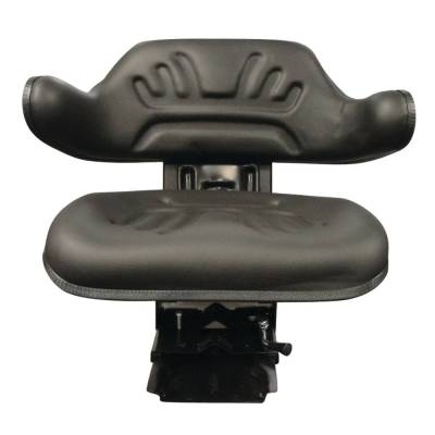 Economy Black Suspension Seat Compatible With John Deere 4230 4240 4250 4055 4255 4455 Husqvarna
