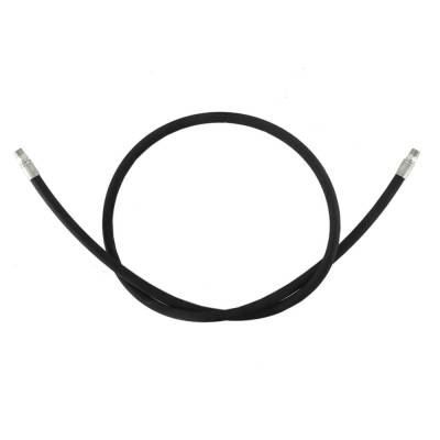 Rareelectrical - Hydraulic Hose Compatible With John Deere Equipment 3/8 In X 84 In Sae 100 R2at 2 Wire Steel Braided - Image 2