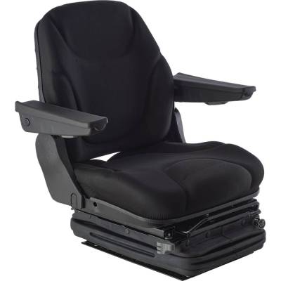 Rareelectrical - Black Cloth Pneumatic Suspension Seat Compatible With John Deere Z900 Z915b Z920m Z925m Z925mev - Image 3