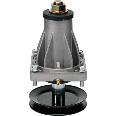 Rareelectrical - Mower Deck Spindle Assembly With Pulley Compatible With Z-Force L48 Lx48 Sz48 Sx48 S48 Lz48 48 Inch - Image 3