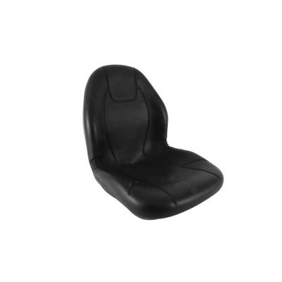 Rareelectrical - Black Mid-Back Seat Compatible With 2016 John Deere Gator Rsx860e Rsx860m Rsx860i Xuv825s4 Xuv825i - Image 1