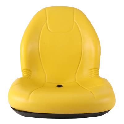 Rareelectrical - Black Mid-Back Seat Compatible With 2016 John Deere 2243 2500 2500A 2500B 2500E 2653A 2653B 3235 - Image 2
