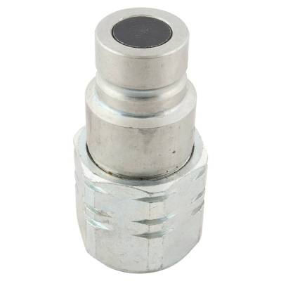 Rareelectrical - 1/2 Inch Npt Flat Face Hydraulic Quick Coupler Nipple Compatible With Fem Series Iso 16028 Htma 3625 - Image 3