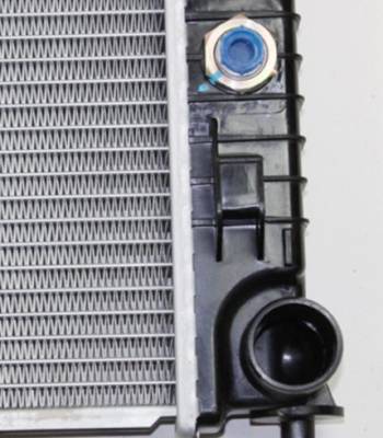 Rareelectrical - Cooling Radiator Assembly Compatible With 2006-2009 Mercury Ford Lincoln Fusion Zephyr 2.3L 3.0L OEM - Image 2