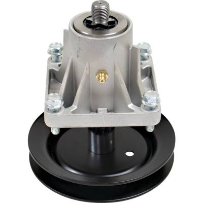 Rareelectrical - Deck Spindle Assembly Compatible With 2007-2008 Cub Cadet I1046 Ztt46 White Outdoor Yardman 46-Inch - Image 2