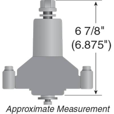 Rareelectrical - Spindle Assembly Compatible With Craftsman 917257561 917257620 917257631 917257641 917257651 38 42 - Image 2