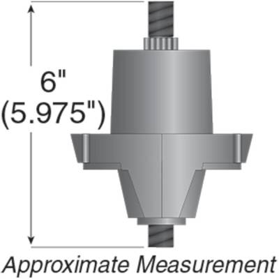 Rareelectrical - Spindle Mandrel Assembly Compatible With 1997 Bolens Huskee Mtd Ranch King 38 42-Inch 918-0142 - Image 2