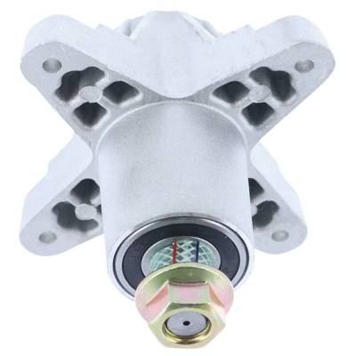 Rareelectrical - Spindle Mandrel Assembly Compatible With 1997 Bolens Huskee Mtd Ranch King 38 42-Inch 918-0142 - Image 4
