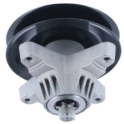 Rareelectrical - Deck Spindle Assembly Compatible With Mtd Lt-1500 Lt-1800 Lt-1855 Troy-Bilt Ltx1842 Bronco 42-Inch - Image 5