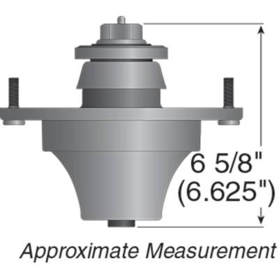 Rareelectrical - Spindle Assembly Compatible With John Deere Ztrak Z850a Z860a Z910a 48 60 72 Inch Deck Tca24880 - Image 3