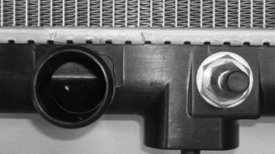 Rareelectrical - New Radiator Assembly Compatible With Mitsubishi 06-08 Eclipse 3.8L V6 3828Cc 230 Cid Mi3010211 - Image 2