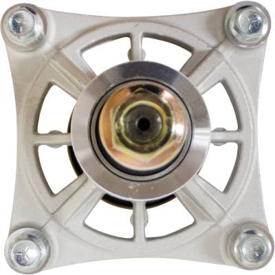 Rareelectrical - Spindle Assembly Compatible With Hustler Raptor Limited 52 Dash 34 42 Inch Zero Turn Deck 604214 - Image 3