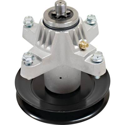 Rareelectrical - Spindle Assembly Compatible With 2004-2014 Troy-Bilt Mustang 50 17Af2acp011 17Wf2acp011 17Bf2acp011 - Image 2
